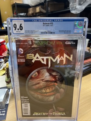 BATMAN #13! THE NEW 52! CGC 9.6! SIG - SCOTT SNYDER! | eBay
