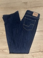 Signature by Levi Strauss  Co. Women's Bootcut Dark Blue Denim Jeans 5-Pocket  