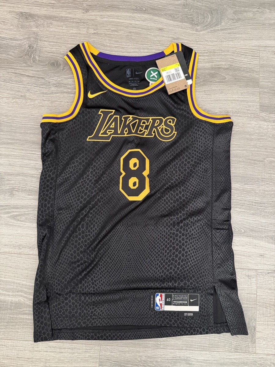 Nike Kobe Mamba Lakers City Edition Swingman Jersey FW23 size