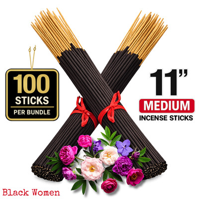 11'' Incense Sticks Fresh Dipped   100 Assorted | 11 inch Long Burn | Bulk Pack