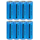 1-100x 3.7V Rechargeable Battery 3000mAh Flat Top 26650 Batteries/Flashlight Lot