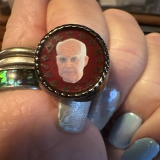 Eugen Grosche Ring Church of Satan goth occult Dark Magic Fraternitas Saturni