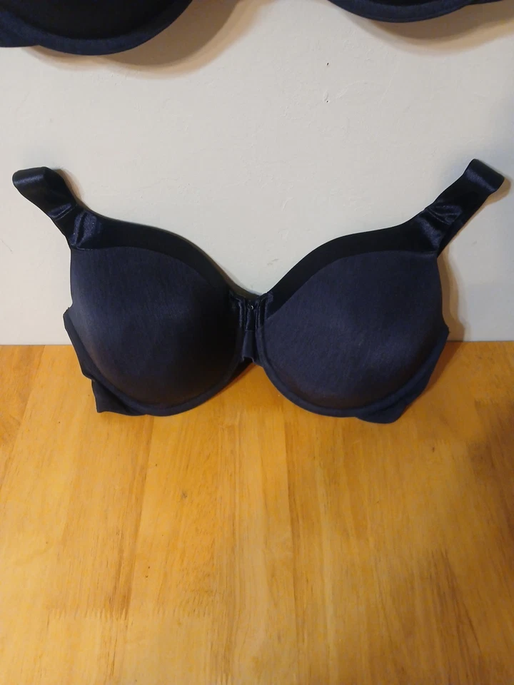 Juego de 2 sujetadores Vanity Fair 38DD negros Foto 3 de 4