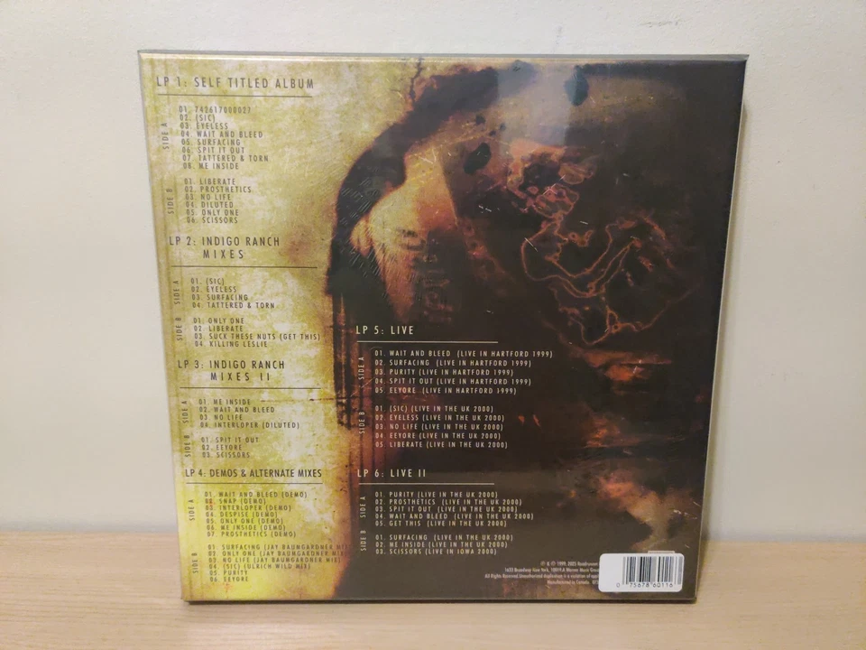 Slipknot 6LP 25th Anniversary Blood Filled Box Set Limited Edition 100 Sealed - Image 2 of 4