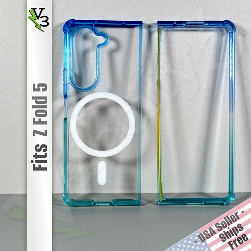Case for Galaxy Z Fold 5 - Coastal Glow | Magnetic | 2-Piece Screenless Cover - 第 1/14 張圖片