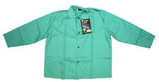 Tillman 6230 3" 9 oz Green Flame Resistant Cotton Welding Jacket FR7A Adult 2XL