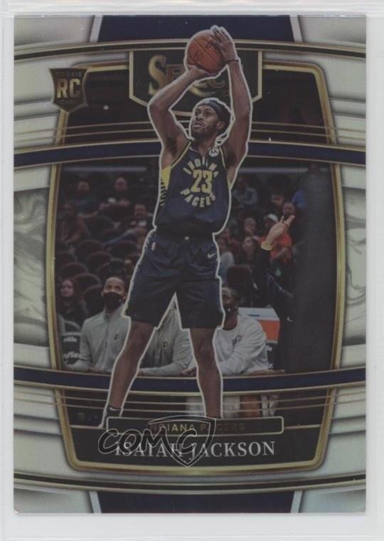 2021-22 Panini Select Concourse Silver Prizm Isaiah Jackson #55 Rookie RC 1hn2