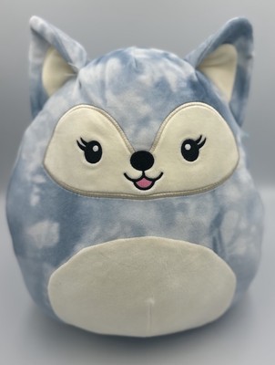Squishmallow Faldette Fox Cloudy Sky Blue Plush Plushie Stuffie Stuffed Toy 12''