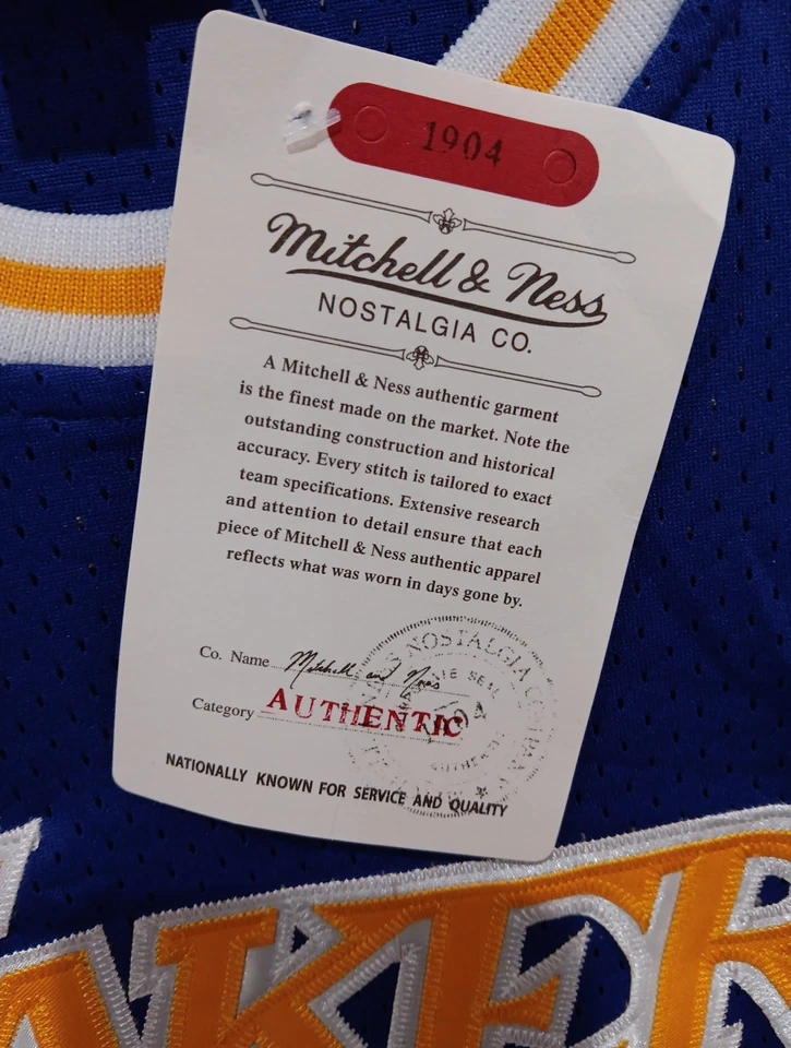 Camiseta deportiva 100 % auténtica Kobe Bryant Mitchell Ness 98 All Star Lakers talla XL (1515 Foto 4 de 4