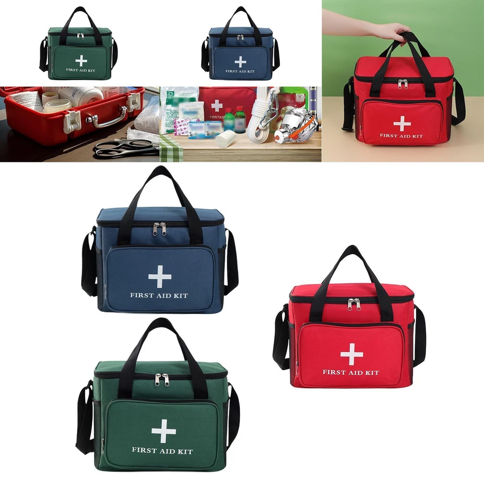 Empty First Aid Bag Emergency Medical Bag for Travel, Camping, Hiking
