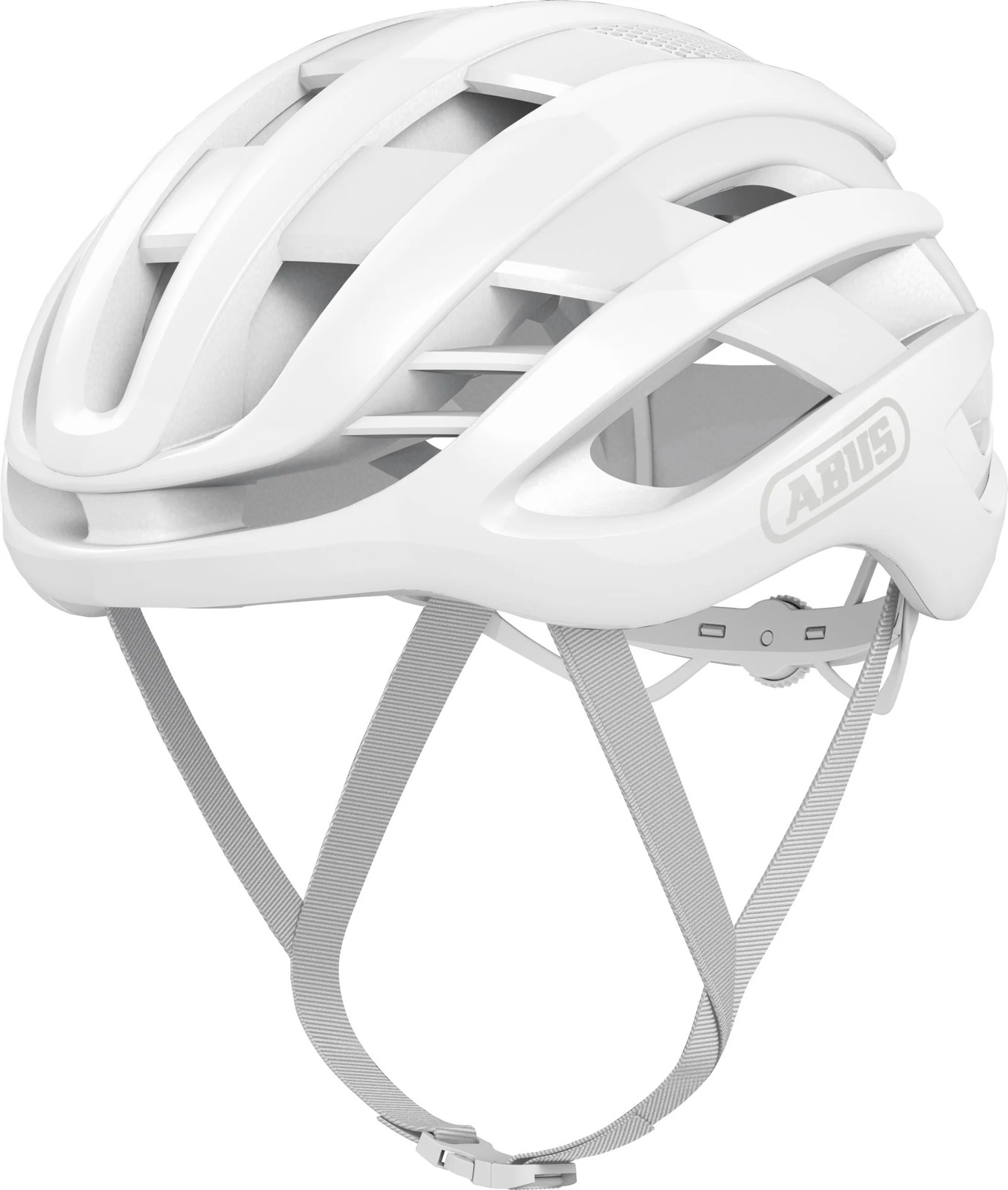 Casco de ciclismo de carretera Abus AirBreaker Elite blanco protección de paseo rendimiento