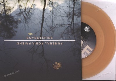 Funeral For A Friend / Boysetsfire - Boysetsfire 7'' 2014 Gold clear Vinyl '