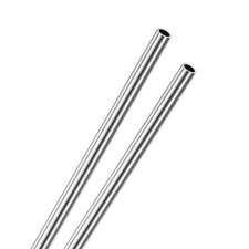 2er-Pack Nahtloses Rohr 6mm &Oslash; f&uuml;r Bau/Maschinenbau/DIY 250mm