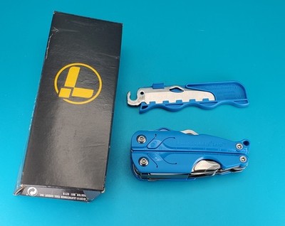 Leatherman Leap Blue Multi-Tool! Rare & Hard to Find! Retired! NEW!