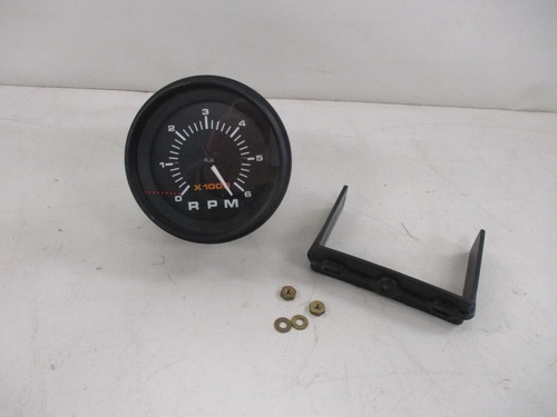 MERCURY QUICKSILVER TACHOMETER GAUGE BLACK 1900A1-0888 MARINE BOAT