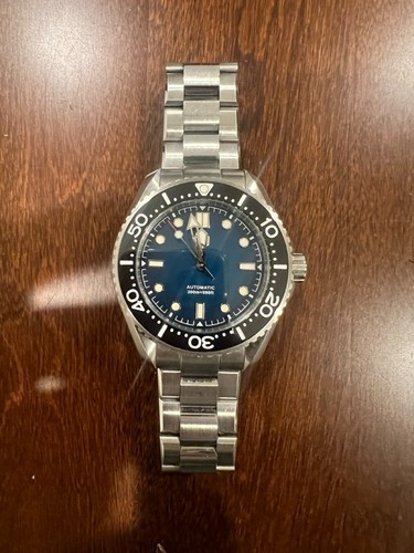 San Martin SN0036-G-B Automatic Watch Diver Excellent