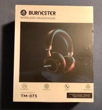 Burnester Wireless headphones TM-073 Bluetooth, NEW Sealed in Box