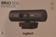 Logitech Brio 500 Full HD Webcam 1080p 30 Fps 4 MP