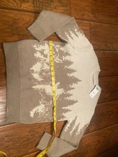 Abercrombie Kids Boys Size 7/8 Christmas Sweater Cotton Poly Blend