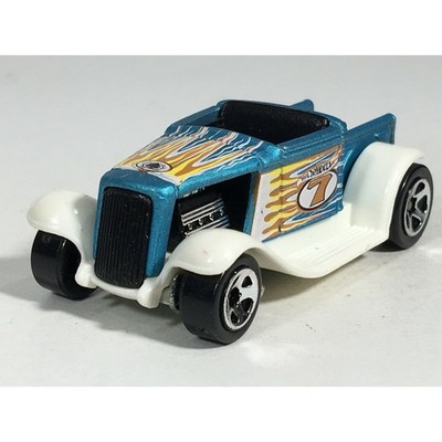 Hot Wheels 2003 Hooligan Satin Blue w/ White HW Track Aces Series Malaysia Loose