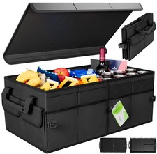 XXL Kofferraumtasche Kofferraum Organizer mit Deckel Autobox Auto Box Tasche DHL
