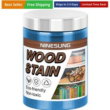 Blue Wood Stain and Dye Powder for Indoor and Outdoor Furniture  Fast Drying...