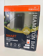 Hampton Bay 200W Smart Low Voltage Landscape Lighting Transformer Hubspace WiFi
