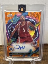 2024 Topps Chrome Juwan Howard Cosmic Orange 24/25 Auto