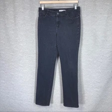 Chico's Ultimate Fit Straight Leg Jeans Academia Grandma Core Classic Grunge 8