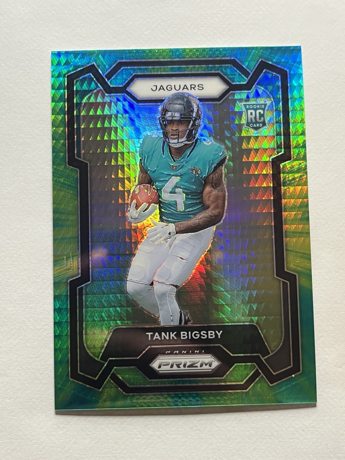 2023 Panini Prizm Tank Bigsby Hyper Prizm /175 #348 RC Jacksonville Jaguars