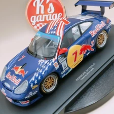 AUTOart 1/18 Porsche 911 GT3R Daytona 24h 2002 #7 Red Bull 80272 