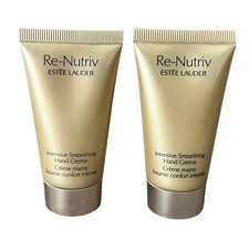 2 x Estee Lauder Re-Nutriv Intensive Smoothing HAND CREME Travel Purse Size