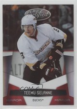 2010-11 Certified Mirror Red 49/250 Teemu Selanne #3 HOF 0o5t