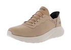SKECHERS MEN BOBS SQUAD CHAOS-DAILY HYPE 118300W/TAN WIDE WIDTH WALKING SHOES