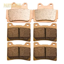 Front Rear Sintered Brake Pads For Yamaha FZR 400 RZ 500 FZ 600