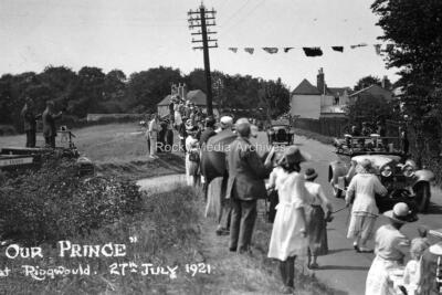 Dfg-24 Ringwould Deal Kent Besuch unseres Prinzen', (Edward) 1921. Foto