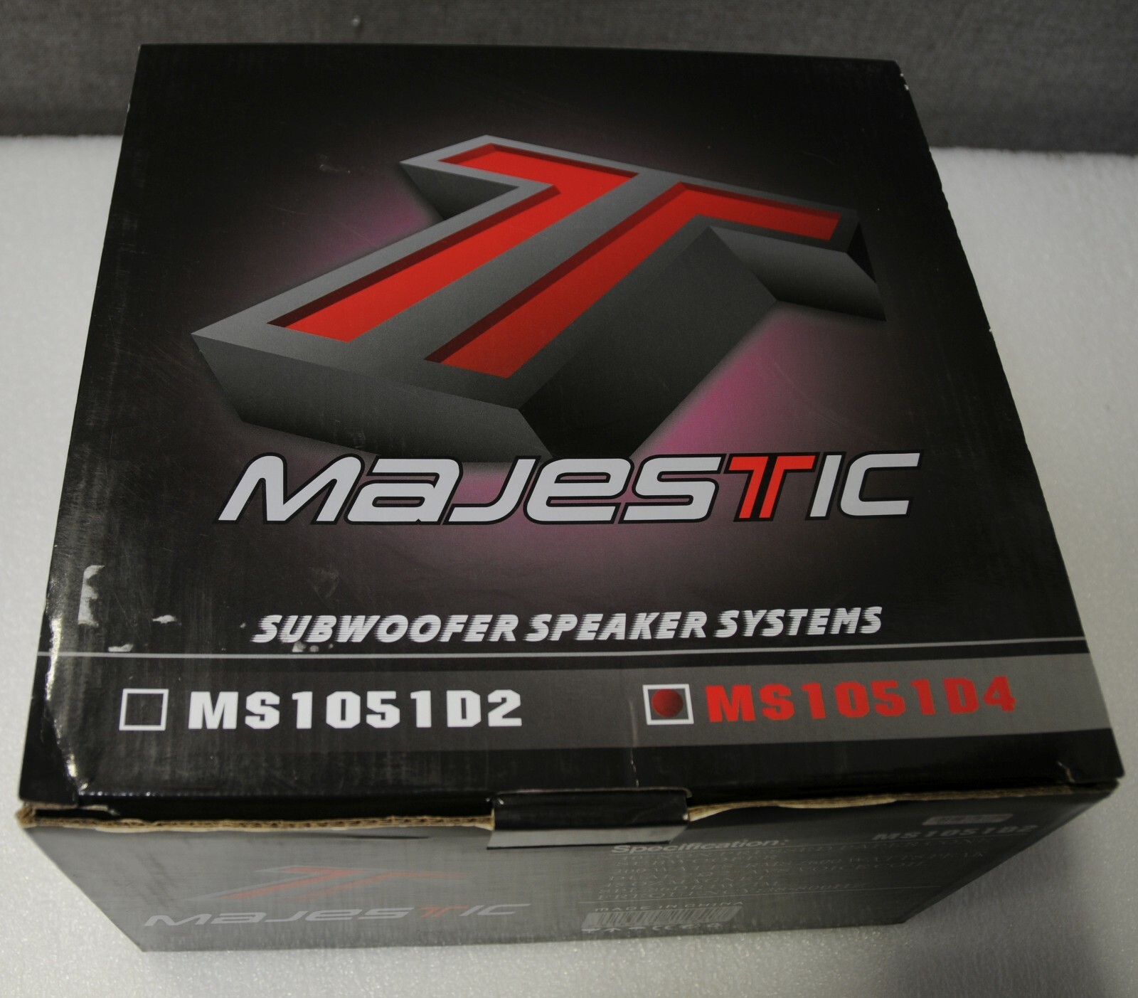 majestic 12 inch subwoofer