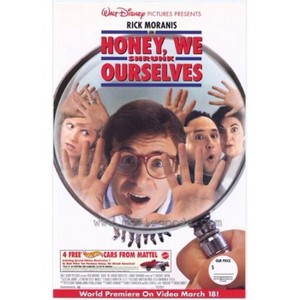 Honey We Shrunk Ourselves Movie Promo Poster Rick Moranis Walt Disney Ebay