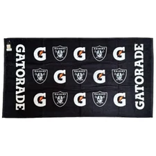 Gatorade Las Vegas Raiders NFL Pro Team Bi-Color Towel 22" x 42"