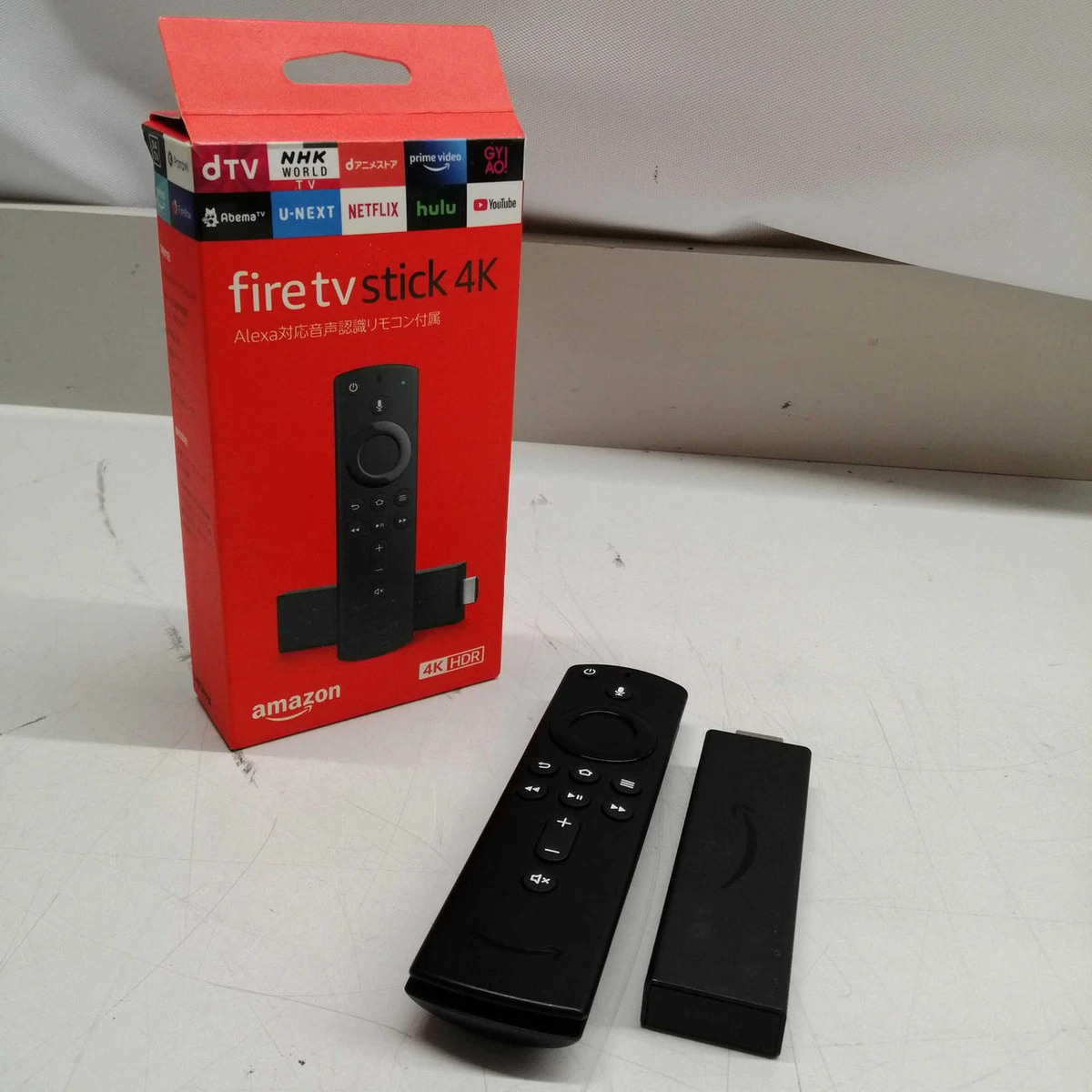 Amazon Fire TV Stick 4K E9L29Y Good Condition Used w/Accessories
