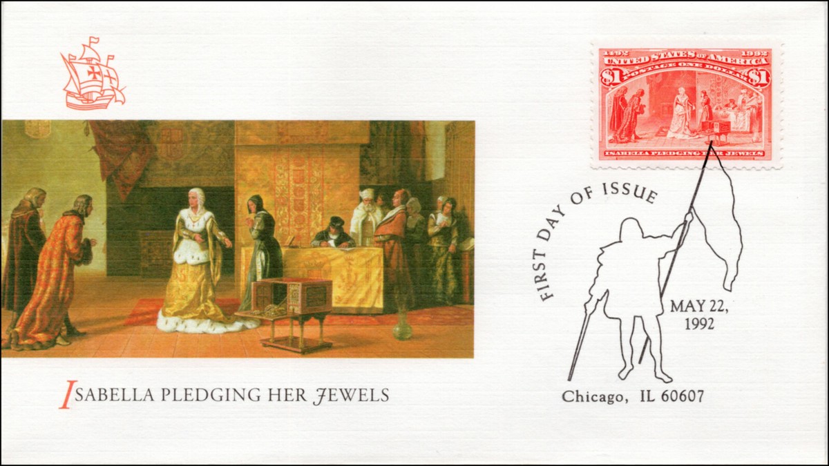 SC-2624c, Columbus 1492 - Discover of America, Fleetwood, FDC | eBay