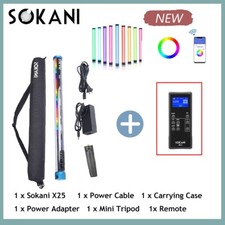 Sokani X25 RGB Bi-Color LED Video Light Wand Stick for Video Photography+Remote