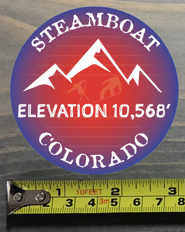 Steamboat Sticker Decal Colorado Springs Vail Mountain Ski PO Snowboard Keystone eBay