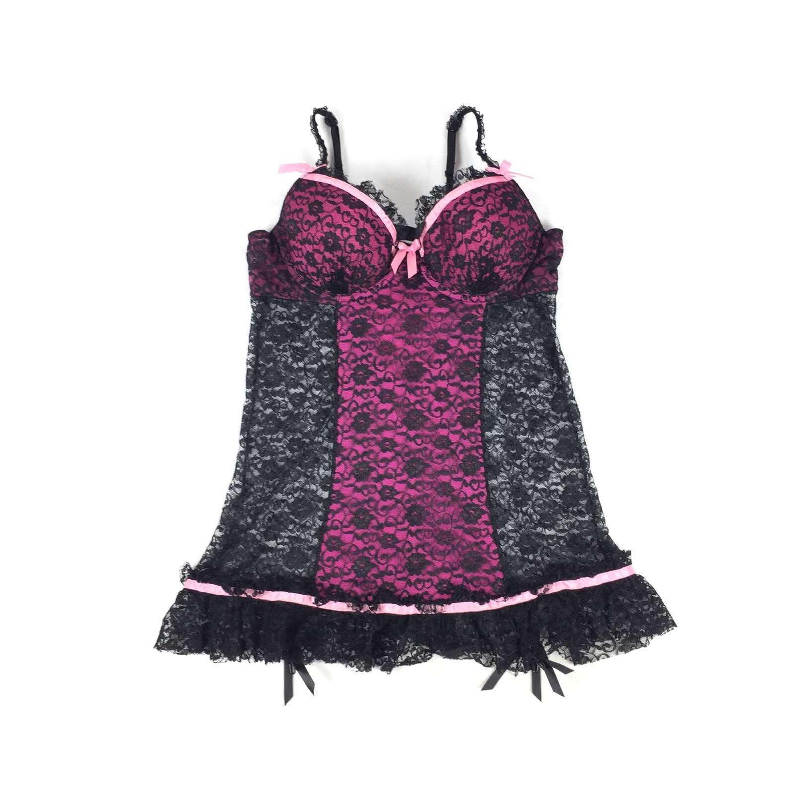 Victoria’s Secret Lace Lingerie Babydoll Dress Size 3… Gem