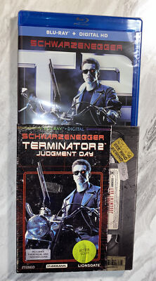 Terminator 2 Judgement Day Blu-ray/Digital Retro VHS VINTAGE