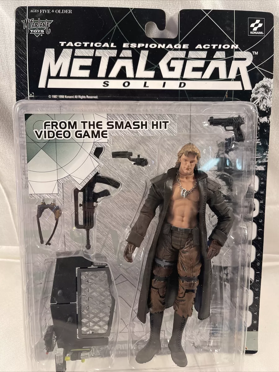 Metal Gear Solid LIQUID SNAKE 6" Action Figure Mcfarlane Toys 1998 NEW  Sealed!!! | eBay