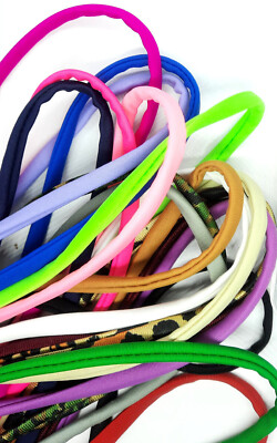 Schlauchband elastisch Soft 5mm weicher Zug Schmuck Nähen Bikini Schnüren