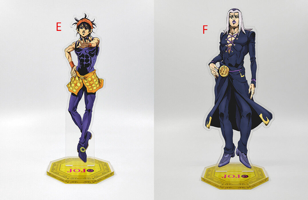 Jojo's Bizarre Adventure Joseph Joestar Caesar Jotaro Dio Acrylic Display  Stand