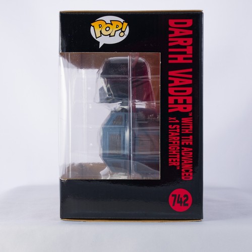 Funko Pop Star Wars Lado Oscuro Darth Vader con Corbata Avanzada x1 Starfighter #742 - Imagen 4 de 7
