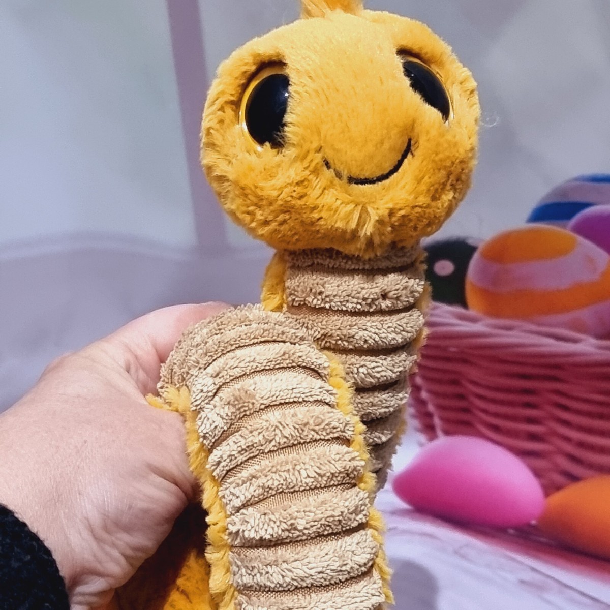 新品❣️【jelly cat】2点　wiggly worm イエロー＆グリーン 新品❣️【jelly cat】2点 wiggly worm イエロー＆グリーン 新品